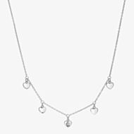 Hot Diamonds Sterling Silver Heart Icon Necklace DN162