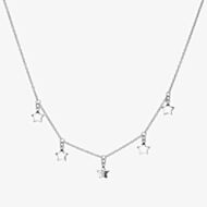 Hot Diamonds Sterling Silver Star Icon Necklace DN163