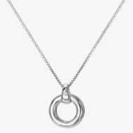 Hot Diamonds Forever Open Circle Pedant Necklace DP900