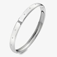 Hot Diamonds Most Loved Silver Hinged Bangle DC178