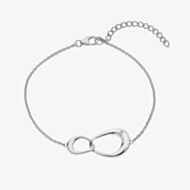 Hot Diamonds Sleek Sterling Silver Bracelet DL693