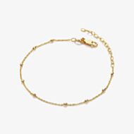 Hot Diamonds HD x Tasha Ghouri Gold Bead Chain Bracelet DL683