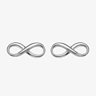 Hot Diamonds Silver Diamond Infinity Studs DE390