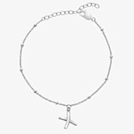 Hot Diamonds Silver Whisper Sterling Silver Happy Birthday Bracelet SWB009