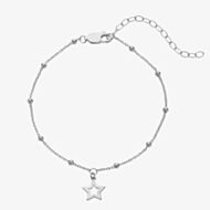 Hot Diamonds Silver Whisper Sterling Silver Graduation Bracelet SWB017