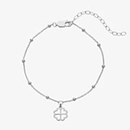 Hot Diamonds Silver Whisper Sterling Silver Good Luck Bracelet SWB011