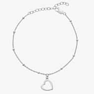 Hot Diamonds Silver Whisper Sterling Silver 30th Birthday Bracelet SWB013