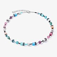 Coeur De Lion GeoCUBE Multicolour Vintage Necklace 2840/10-1544
