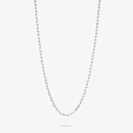 THOMAS SABO Charm Club Connect Silver 45cm Paperclip Oval Link Necklace KE2328-001-21-L45v