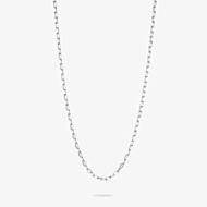 THOMAS SABO Charm Club Connect Silver 70cm Paperclip Oval Link Necklace KE2328-001-21-L70v