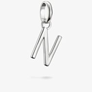 THOMAS SABO Charm Club Connect Silver Letter N Charm CC1220-001-21