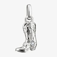 THOMAS SABO Charm Club Connect Silver Cowboy Boot Charm CC1325-643-14