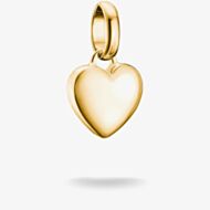 THOMAS SABO Charm Club Connect 18ct Yellow Gold Plated Heart Charm CC1360-M01-39