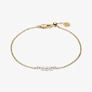 Sif Jakobs Gold Plated Perla Cinque Freshwater Pearl Bracelet SJ-B2735-P-YG