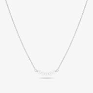 Sif Jakobs Sterling Silver Perla Cinque Five Pearl Necklace SJ-N2735-P