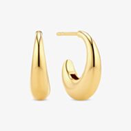 Sif Jakobs Gold Plated Gocciolina Hoop Earrings SJ-E2712-YG