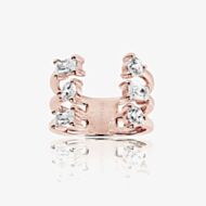 Sif Jakobs Rose Gold Plated Antella Altro Grande Ring SJ-R012-CZ(RG)/58