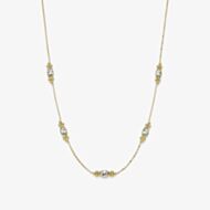 Olivia Burton Classic Dainty Gold Plated Crystal Necklace 24100277