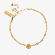 ChloBo Power Within 18ct Gold Plated Twisted Rope Bracelet GBTR3461