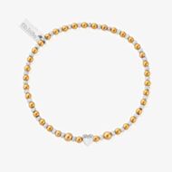 ChloBo Mixed Metal Inset Heart Bracelet GMBHEART