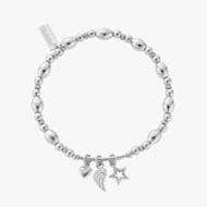 ChloBo Silver Hope And Wisdom Bracelet SBMULHW