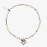 ChloBo Silver Heart Of Love Bracelet SBRP901