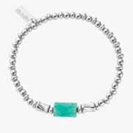 ChloBo Silver Balance Spirit Stone Bracelet SBSSAM