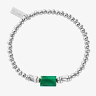 ChloBo Silver Protection Spirit Stone Bracelet SBSSM