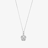 ChloBo Treasures Of Bali Sheltered Glow Sterling Silver Turtle Pendant Necklace SNTRC3504