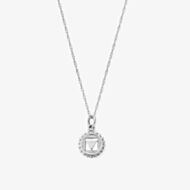 ChloBo Chakra Sterling Silver Tiny Twisted Rope Chain Root Pendant Necklace SNTRC685