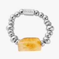 ChloBo Silver Joy Spirit Stone Ring SR2SSC (M)