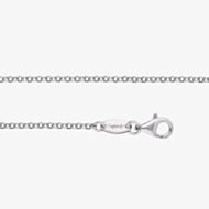 Angel Whisperer Silver 60cm Pea Chain Necklace ERN-60-E