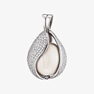 Angel Whisperer Silver Tear of Heaven Loose Pendant ERP-20-TEAR-BIZI-M