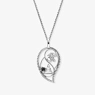 Angel Whisperer Silver Buddha Pendant Chain ERN-YIYADROP-ZI