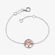 Angel Whisperer Two Tone Tree Of Life Bracelet ERB-LILTREE-BICOR