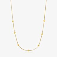 Ania Haie Modern Minimalism 14ct Gold Plated Beaded Necklace N002-03G