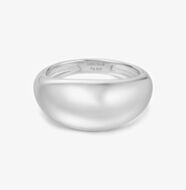 Ania Haie Vogue Maven Sterling Silver Bold Dome Ring R062-01H