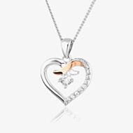 Clogau Kiss Pendant 3SCGKP