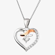 Clogau Forever Yours Kiss Pendant Necklace 3SCGKP
