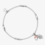 Clogau Royal Oak Leaf Affinity Bead Bracelet 3SBB125R