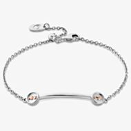 Clogau Tree Of Life Insignia Silver Curve Bracelet 3STOL0226