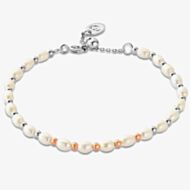 Clogau Beachcomber Silver Pearl Beaded Bracelet 3SBCH0629