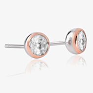 Clogau Celebration White Topaz Stud Earrings 3SEJS1