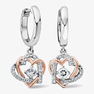 Clogau Always in my Heart Drop Earrings 3SAMH0094