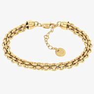 Tommy Hilfiger Gold Plated Intertwined Chain Bracelet 2780842