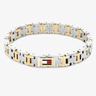 Tommy Hilfiger H-Link Two Tone Stainless Steel Bracelet 2790683