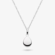 Kit Heath Sterling Silver Coast Pebbles Droplet Necklace 90185RP