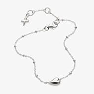 Kit Heath Desire Kiss Mini Heart Ball Chain Bracelet 70500RP