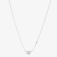 Emporio Armani Sterling Silver & Cubic Zirconia Heart Chain EG3646040