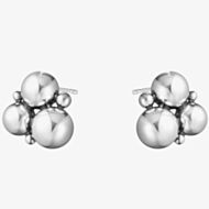 Georg Jensen Moonlight Grapes Small Sterling Silver Earrings 10019038